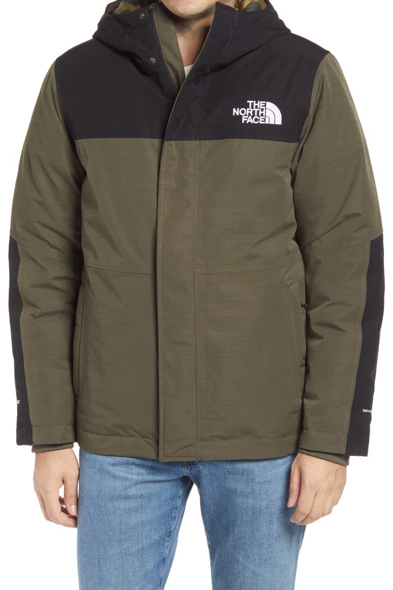 Balham 500 Fill Power Down Jacket, Alternate, color, TNF BLACK/ NEW TAUPE GREEN