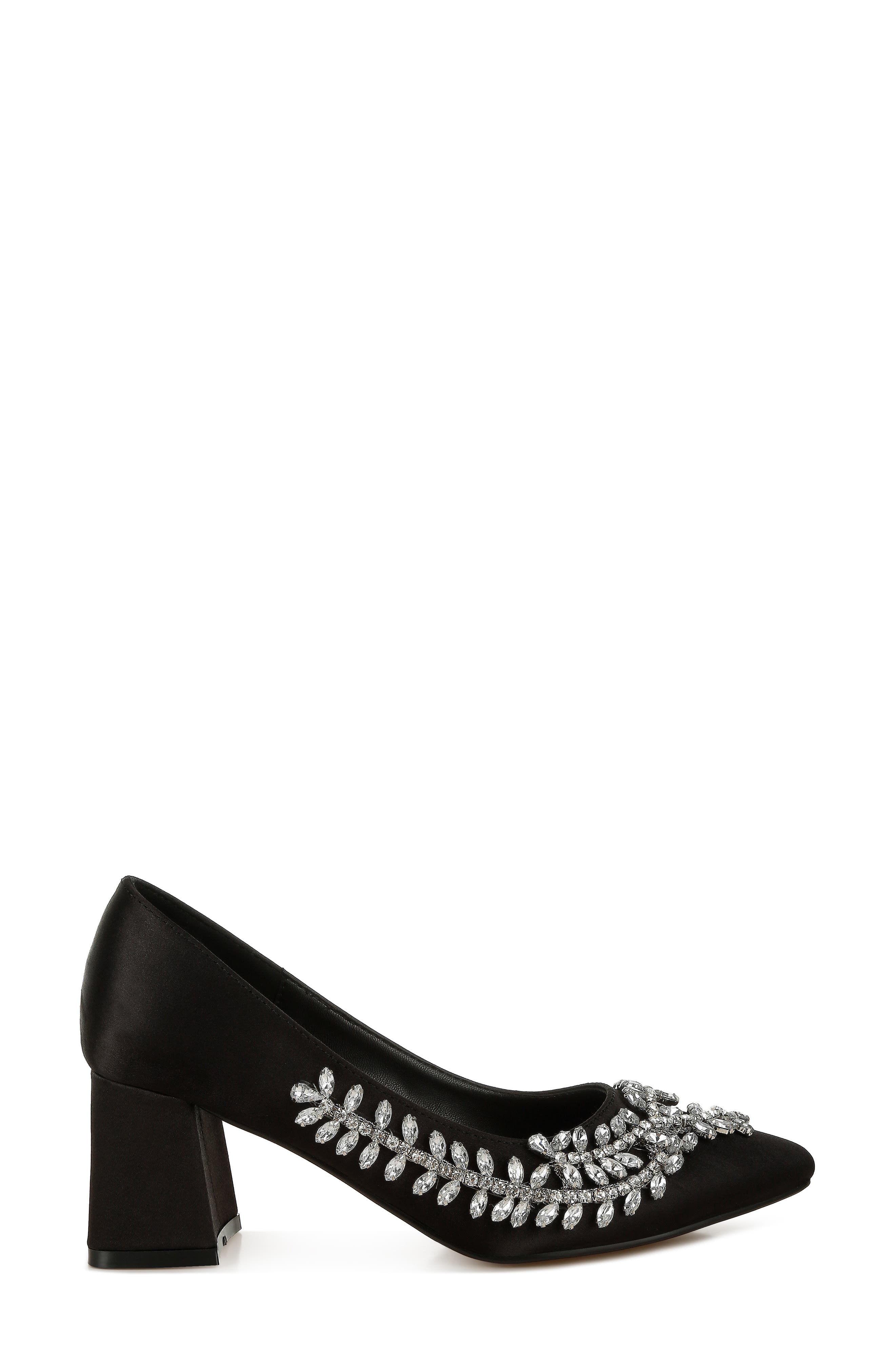 LONDON RAG Abatina Embellished Pump, Alternate, color, Black
