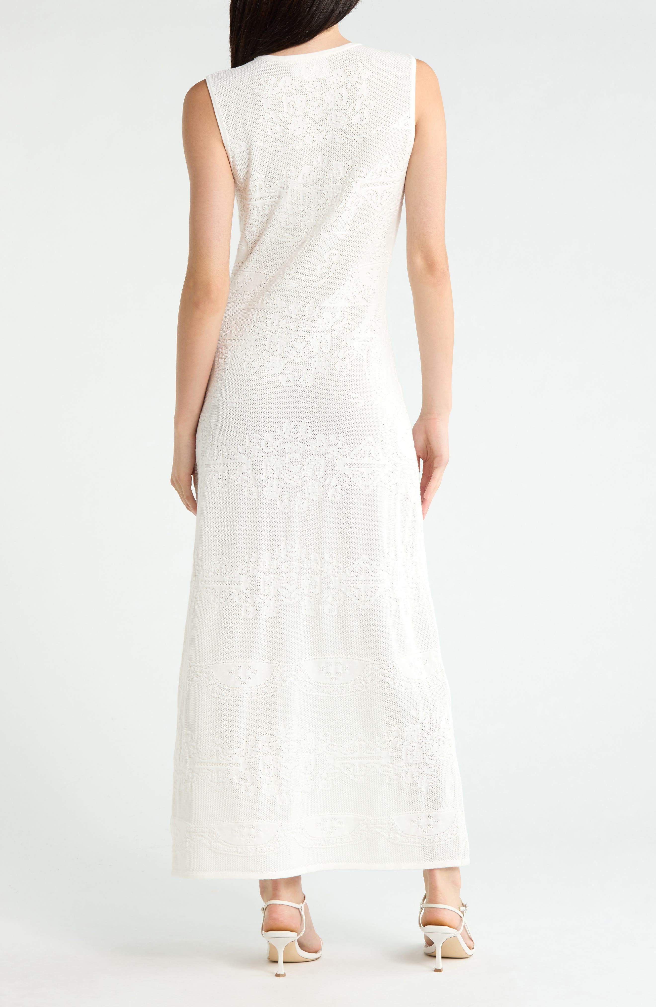 Ashley Paisley Jacquard Cotton Blend Dress - image 2