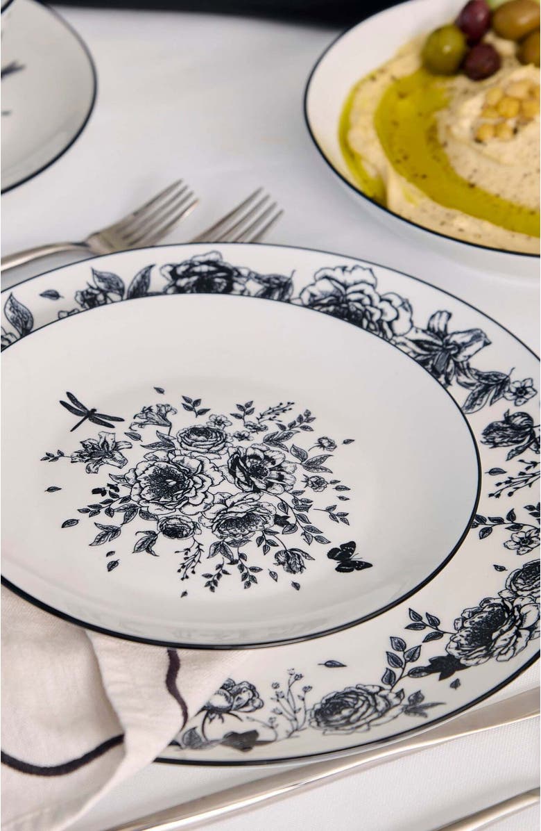 Stone Lain Esme Porcelain 16-Piece Dinnerware Set, Alternate, color, 