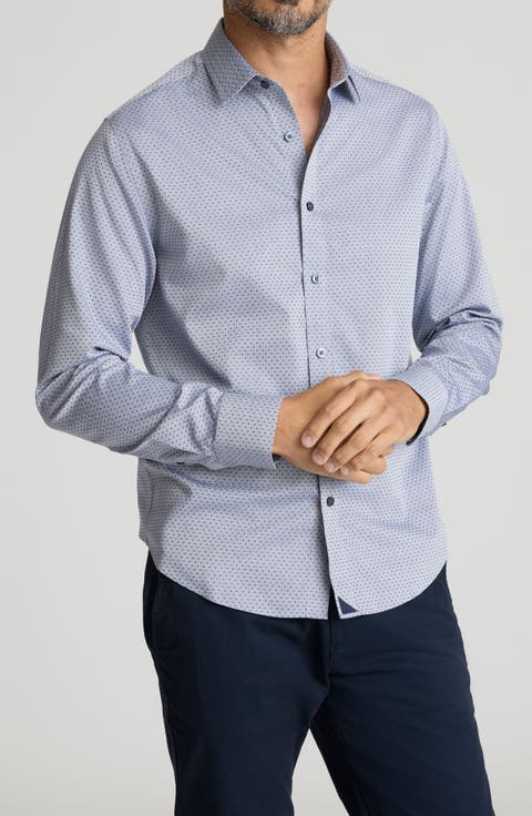 Daltrey Wrinkle Resistant Button-Up Shirt
