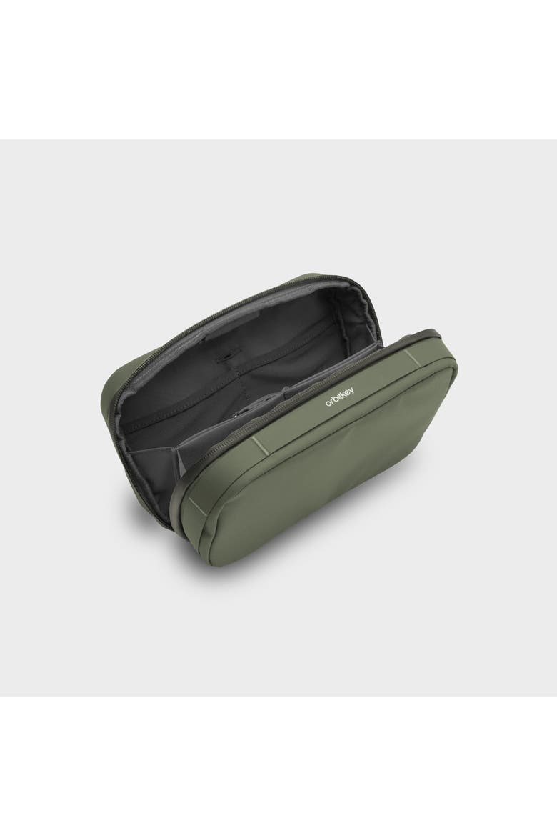2-in-1 Tech Accessory Pouch, Alternate, color, Olive
