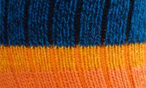 Mother The Half Step Crew Socks In Blue