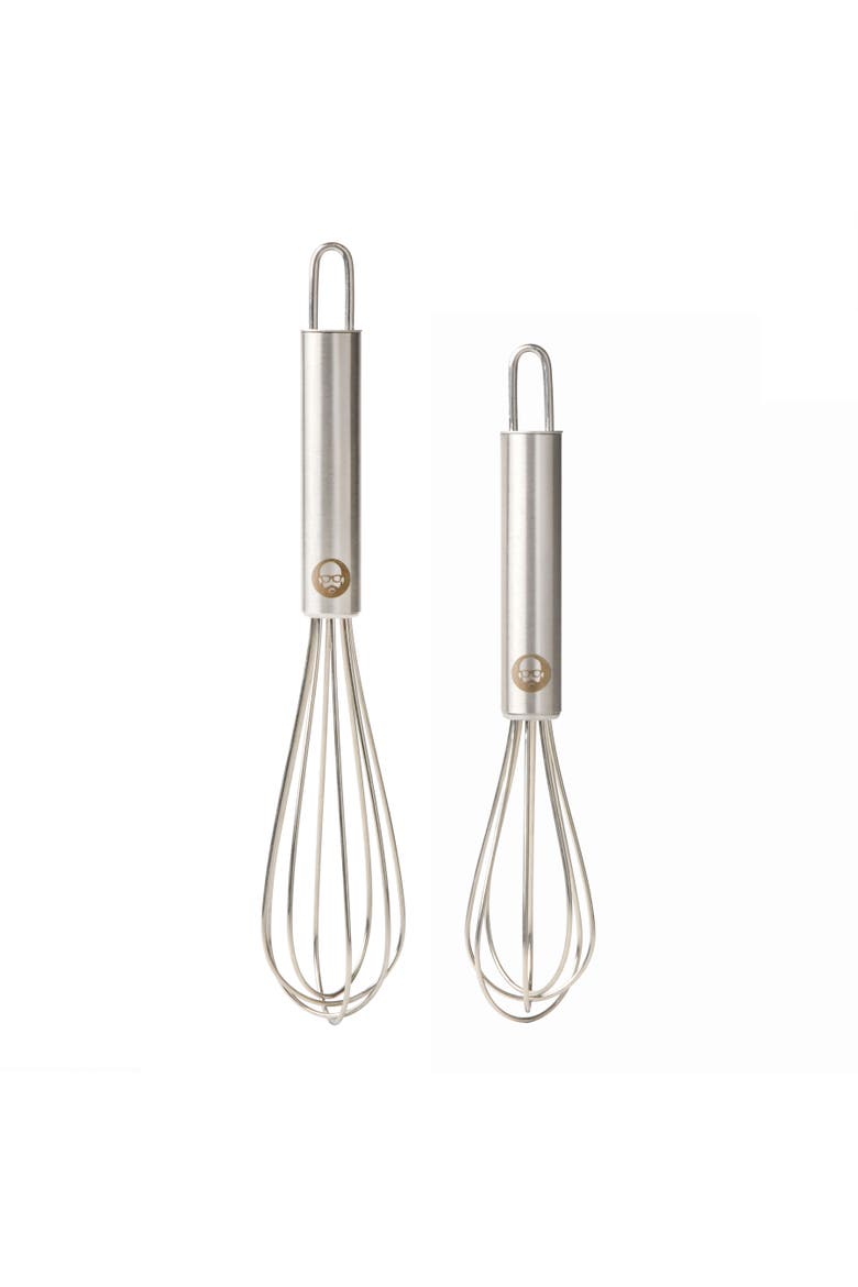 2-Piece Stainless Steel Tiny Whisk Set, Main, color, Stainless Steel