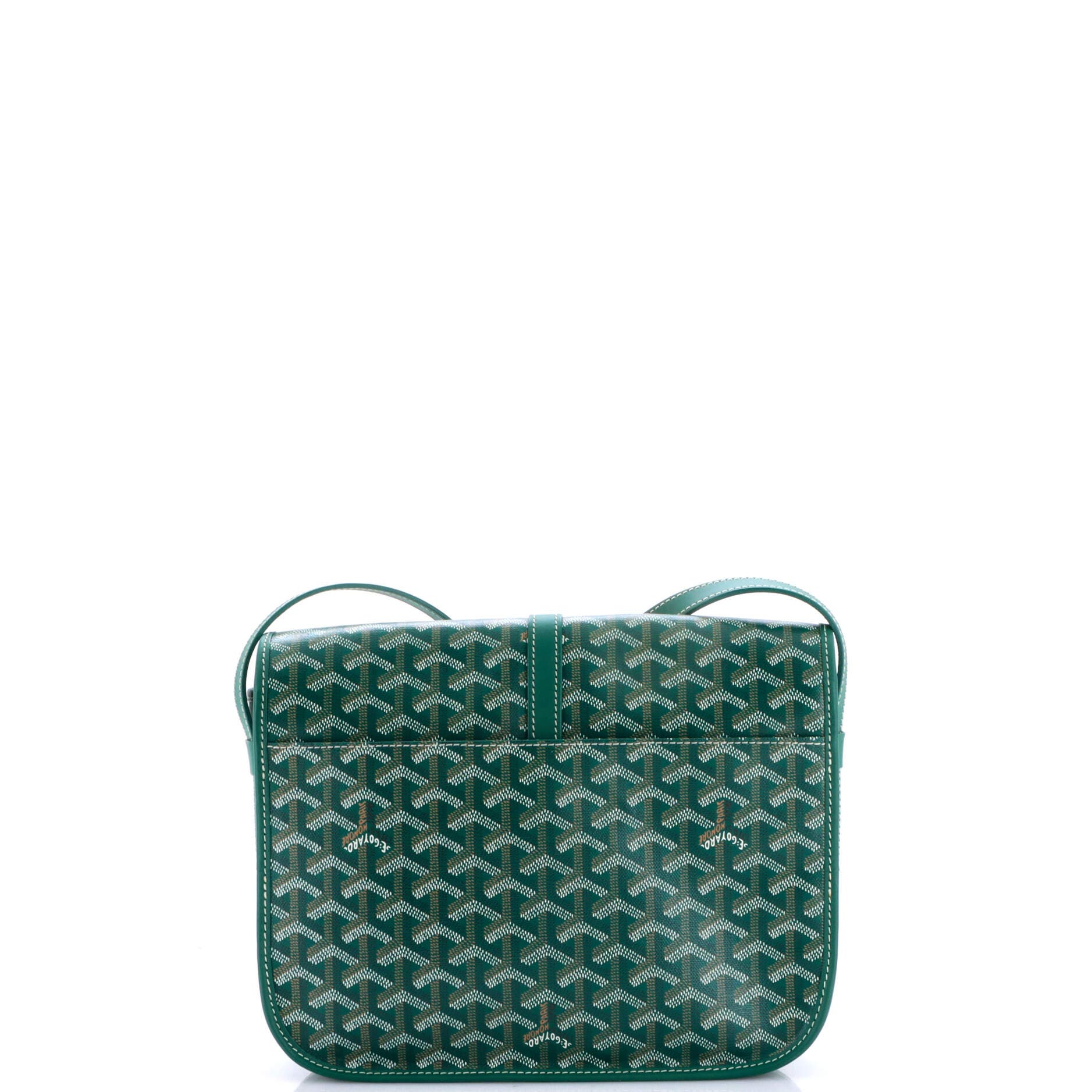 Belvedere II Messenger Bag Coated Canvas MM, Alternate, color, Green