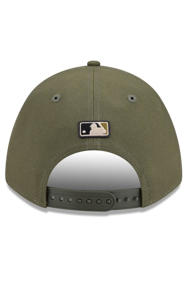 Youth New Era Olive Kansas City Royals 2026 Armed Forces Day 9FORTY M-Crown Adjustable Hat, Alternate, color, Olive