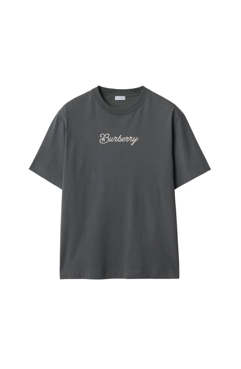 Burberry Surfer Knight Cotton T-shirt, Alternate, color, Magnet