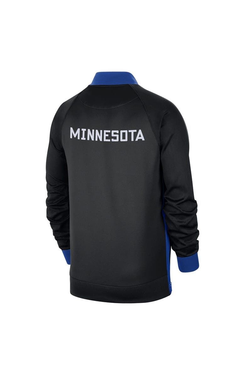 Nike Men's Nike Black/Royal Minnesota Timberwolves 2022/23 City Edition Showtime Thermaflex Full-Zip Jacket, Alternate, color,