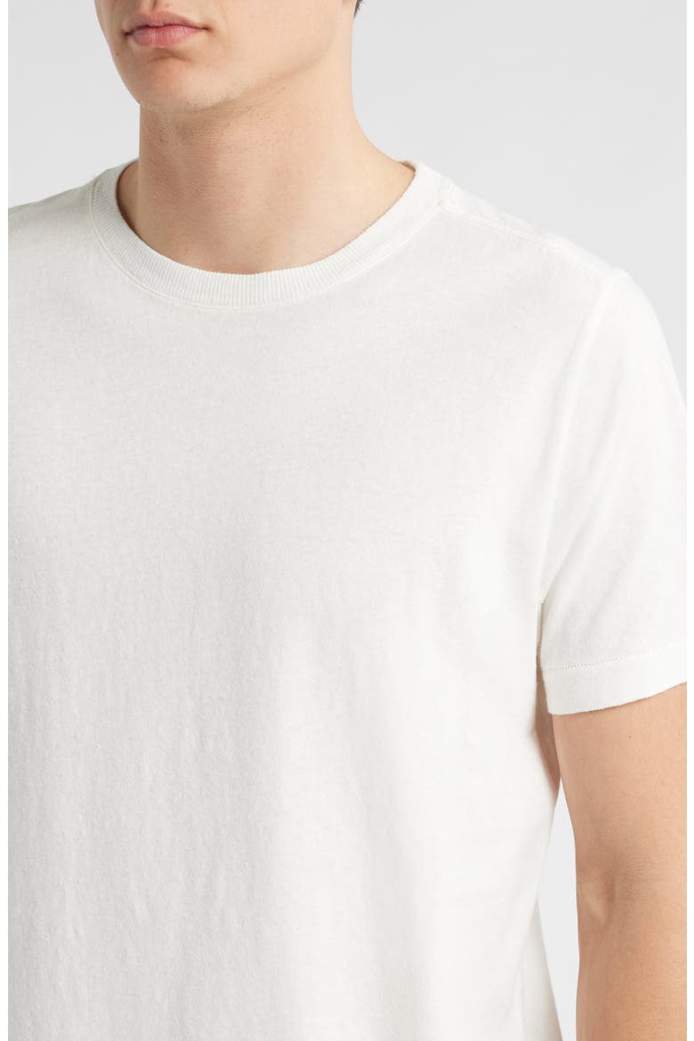 Organic Cotton & Hemp T-Shirt, Alternate, color, WHITE
