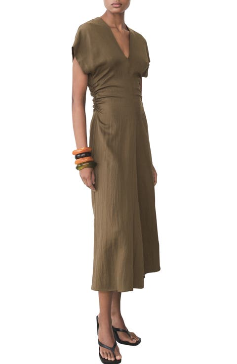 Ruched Maxi Dress