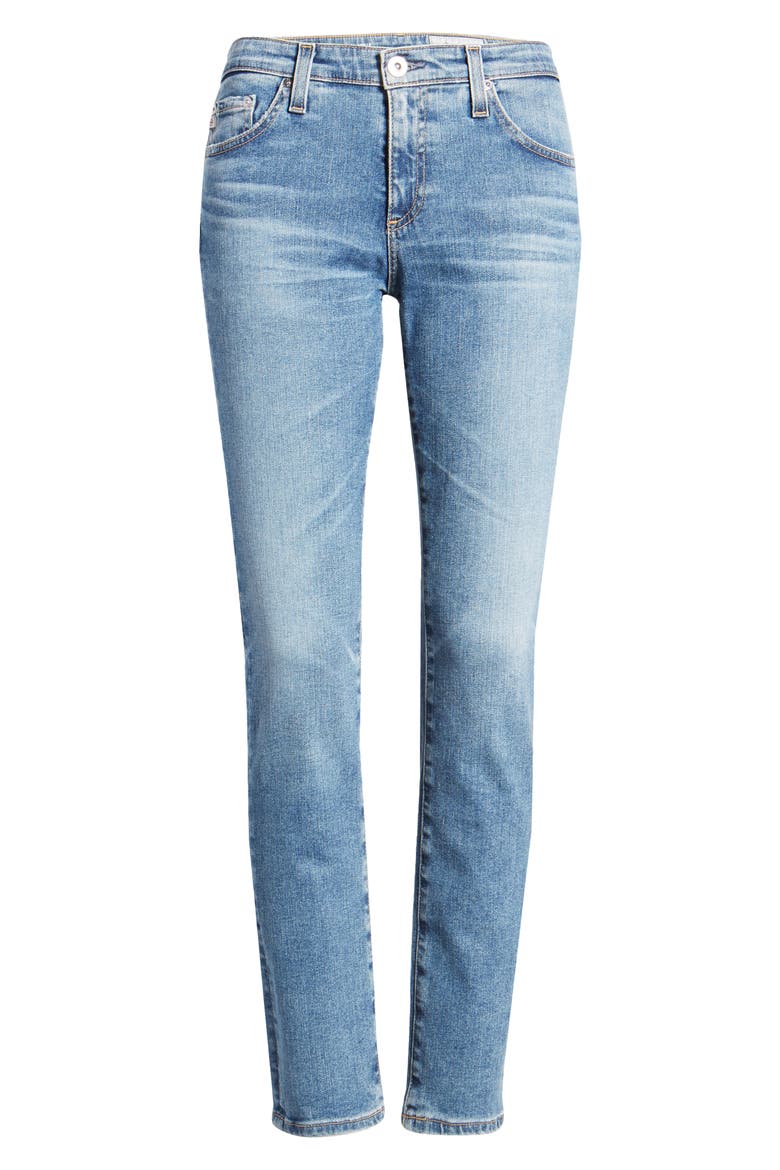 Prima Low Rise Ankle Cigarette Jeans, Alternate, color, 16 YEARS ELECTRIFY