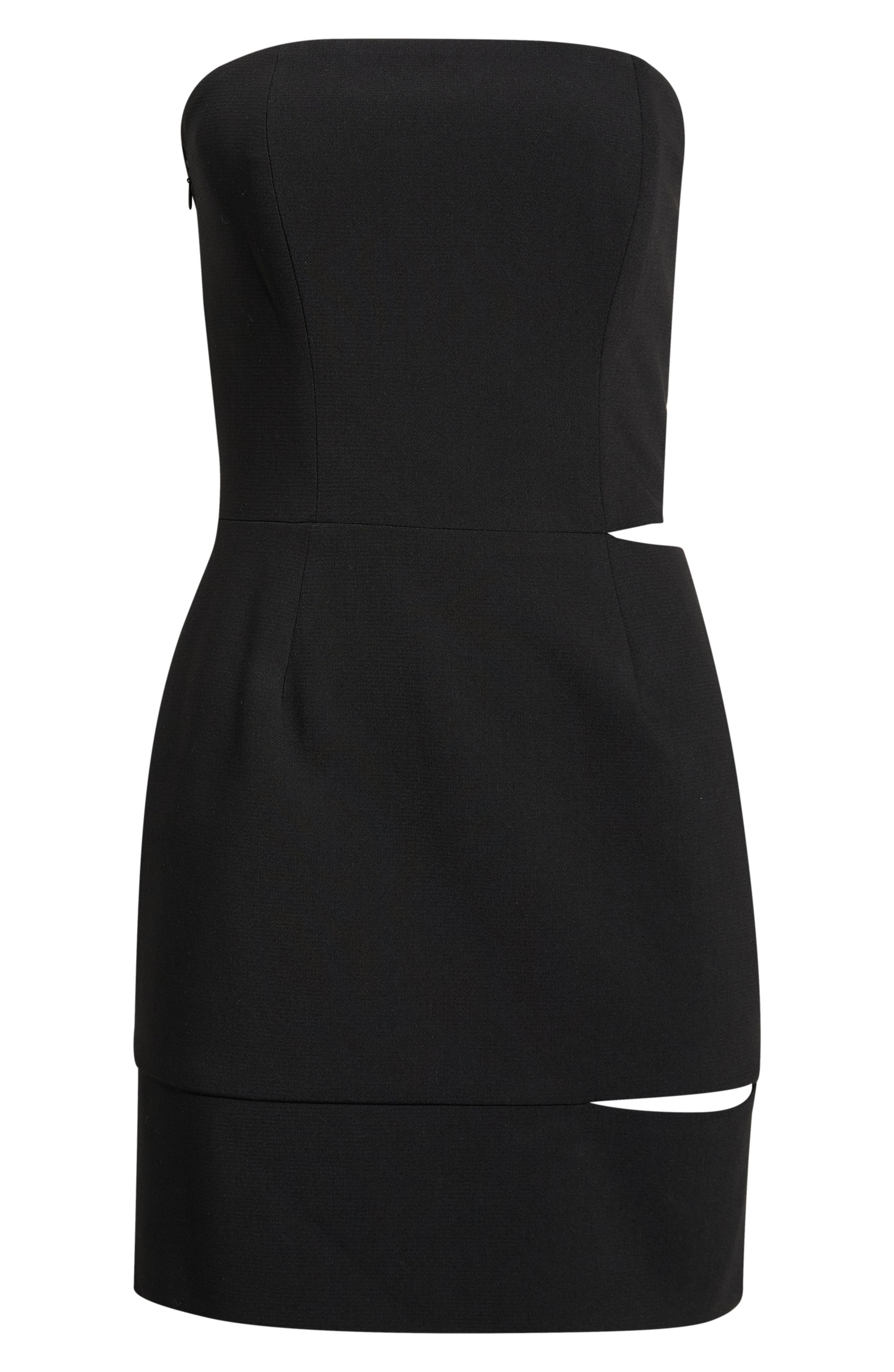 Iris Strapless Cutout Cocktail Minidress