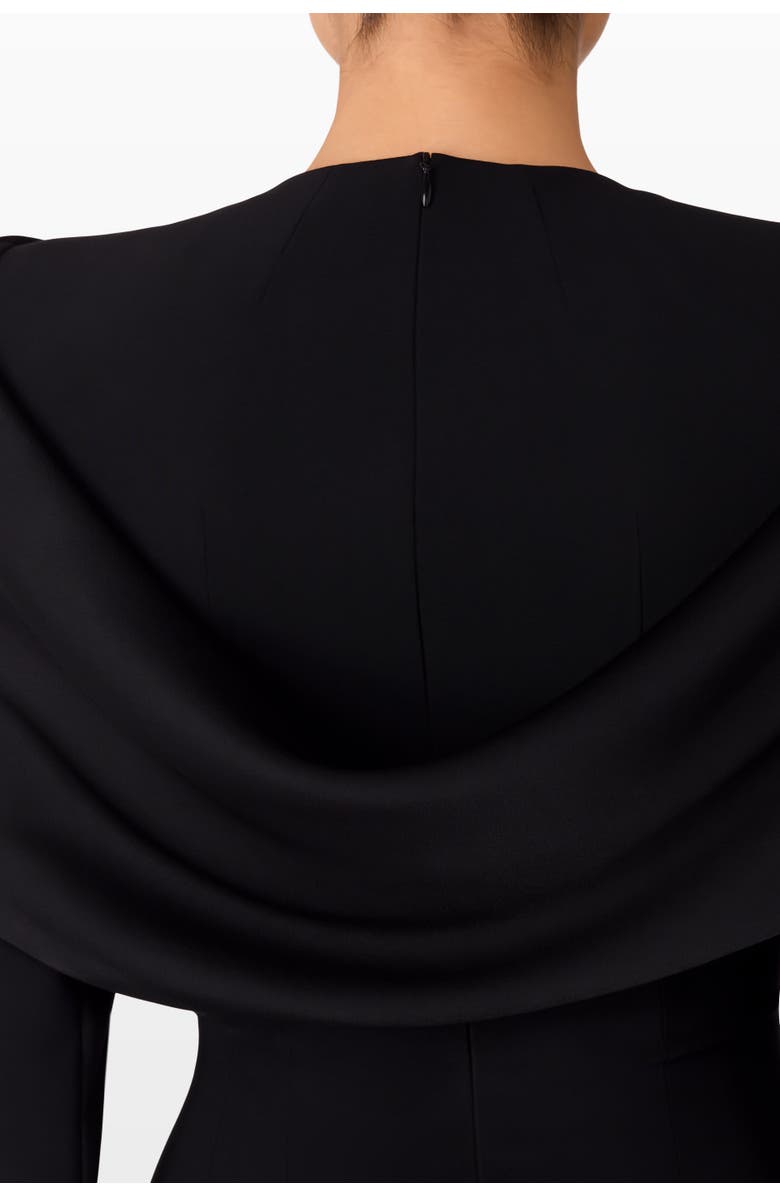 Jenny Packham Penny Love Cocktail Dress, Alternate, color, Liquorice