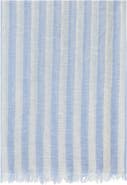 GERARD DAREL Dominique Linen Blend Striped Scarf