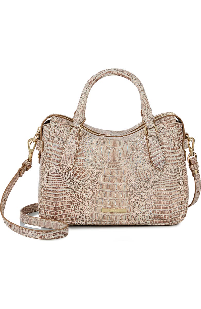 Brahmin Micaela Leather Satchel, Alternate, color,