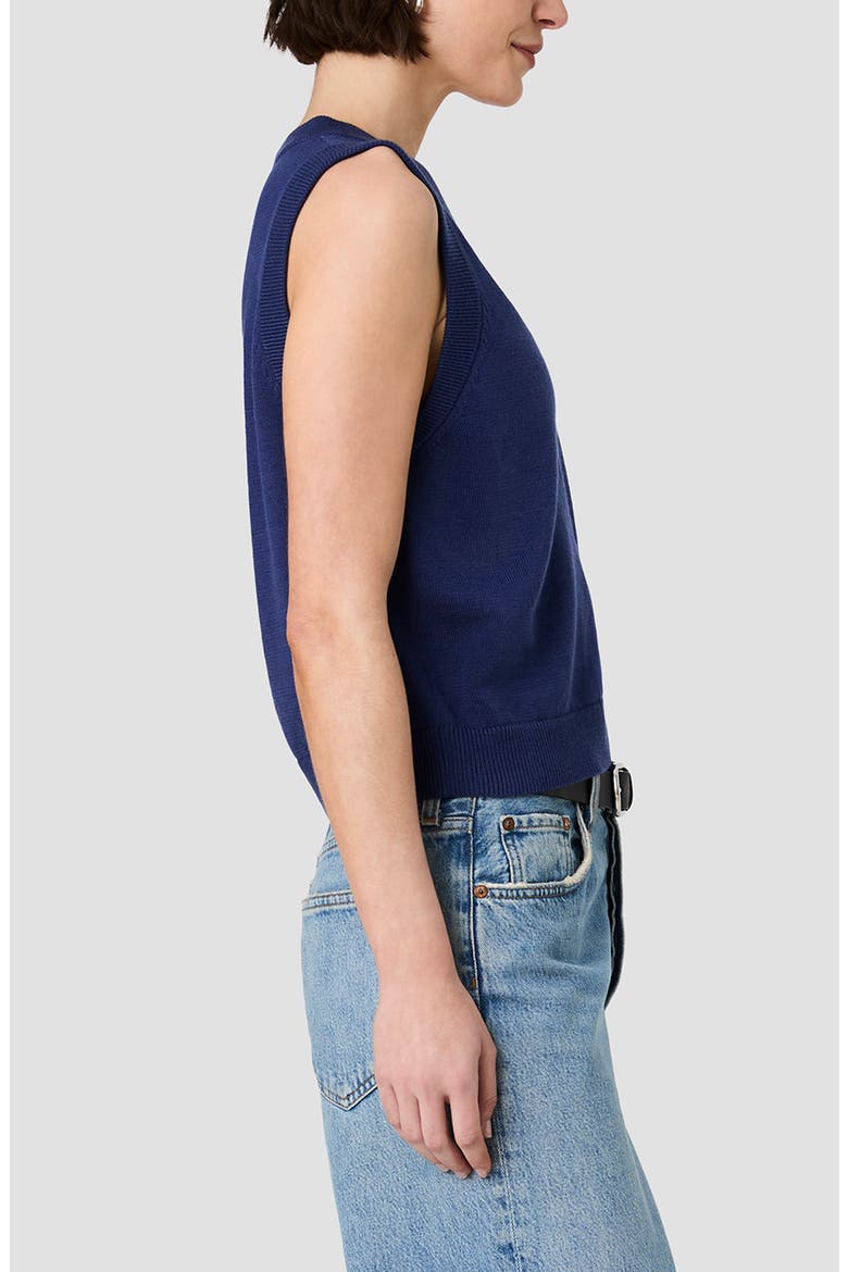 Willa V Neck Sweater Vest, Alternate, color, ROYAL BLUE (WILLA)