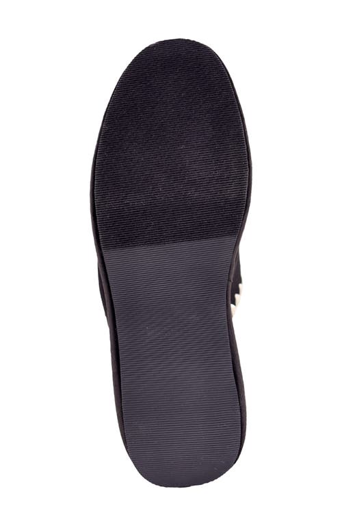Shushop Larissa Whipstitch Platform Mule In Black