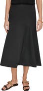 Donna Karan New York Flared Hi-Low Skirt