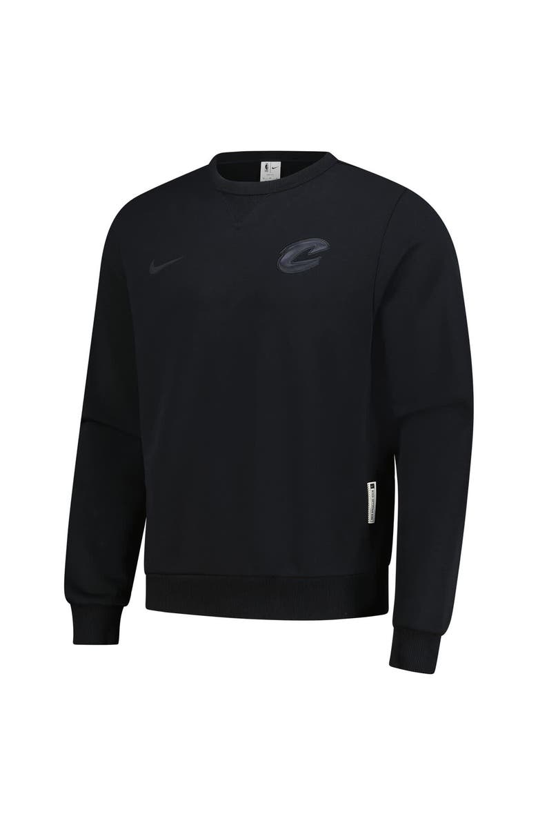 Nike Men's Nike Black Cleveland Cavaliers Authentic Standard Issue Travel Dri-FIT Sweatshirt, Alternate, color, Black