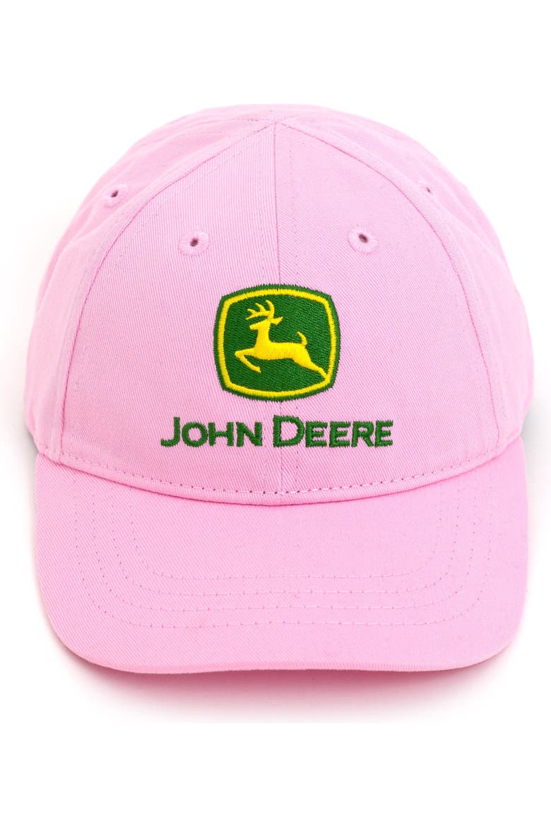 Girls' Strapback Baseball Cap (toddler & Little Kid), Main, color, Blossom Pink