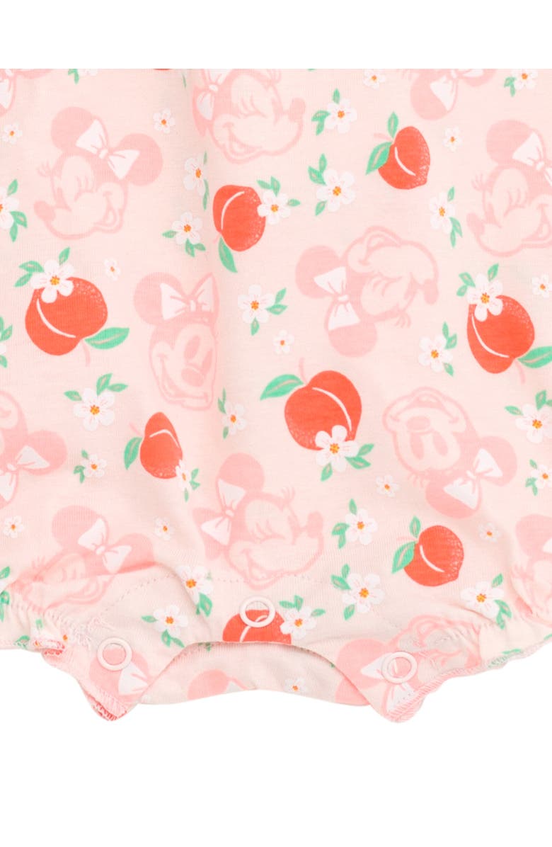 Disney Minnie Mouse Sleeveless Bubble Romper, Alternate, color, Pink