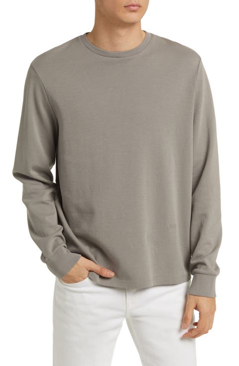 Duo Fold Long Sleeve Cotton T-Shirt