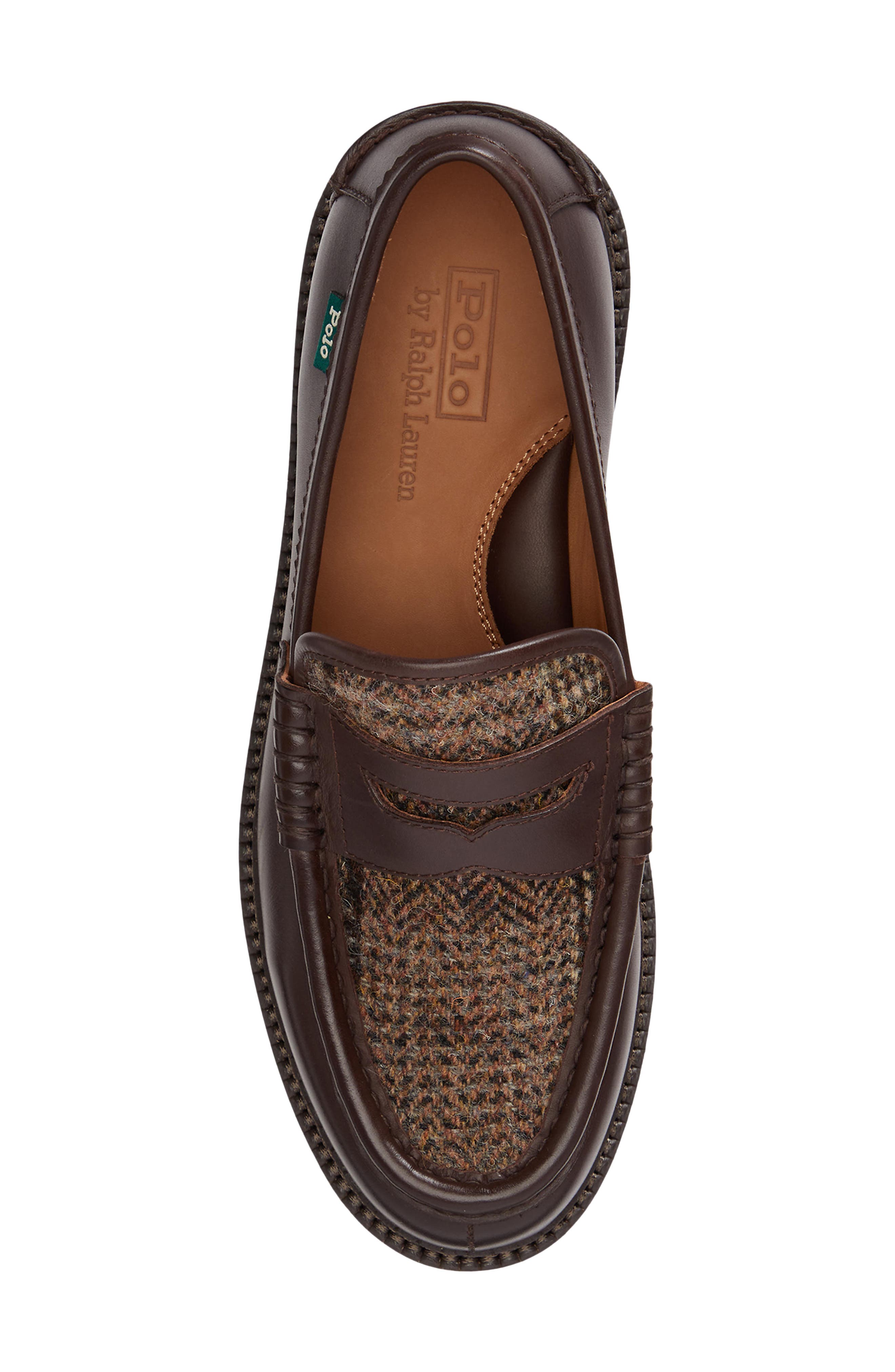 Jett Penny Loafer, Alternate, color, BROWN/ DARK BROWN
