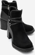 Prologue Shoes Wern Block Heel Ankle Boot