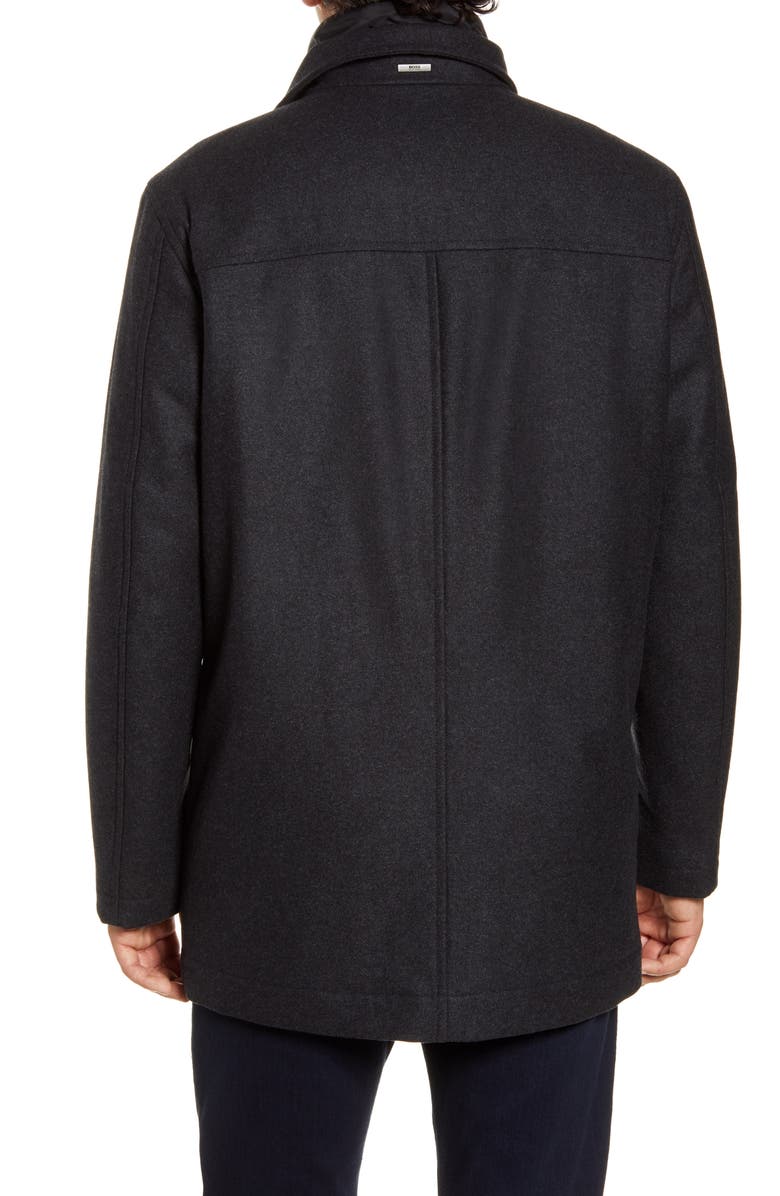 BOSS Coxtan Wool Blend Coat with Insert, Alternate, color, 