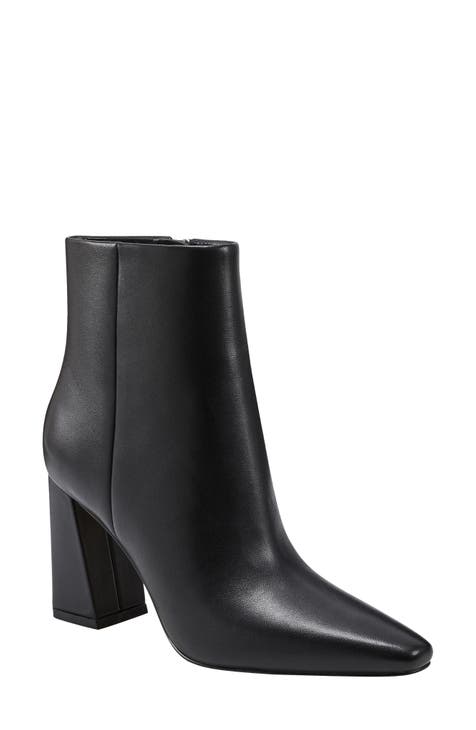 Pointy toe black boots online