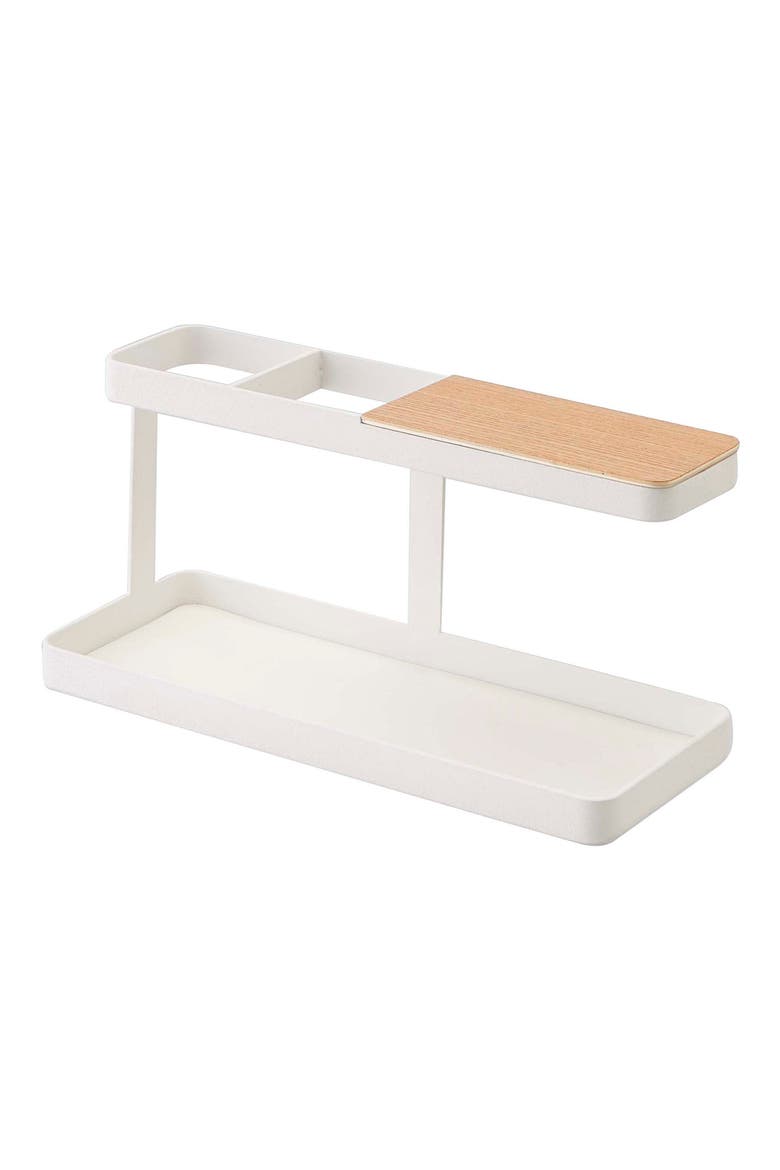 Tower Desk Bar, Main, color, WHITE