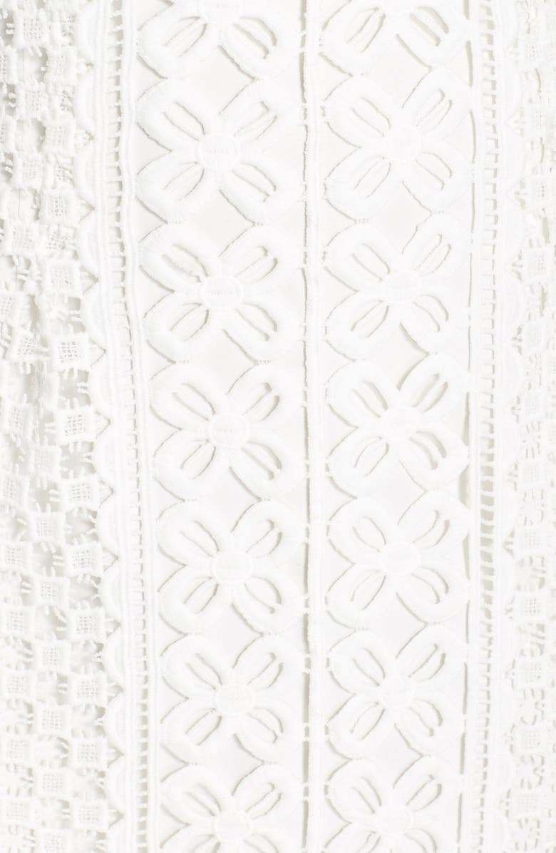 Bardot Odyssey Lace Midi Dress, Alternate, color, 