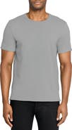 W.R.K Asher Black Slub Stretch Cotton & Modal T-Shirt