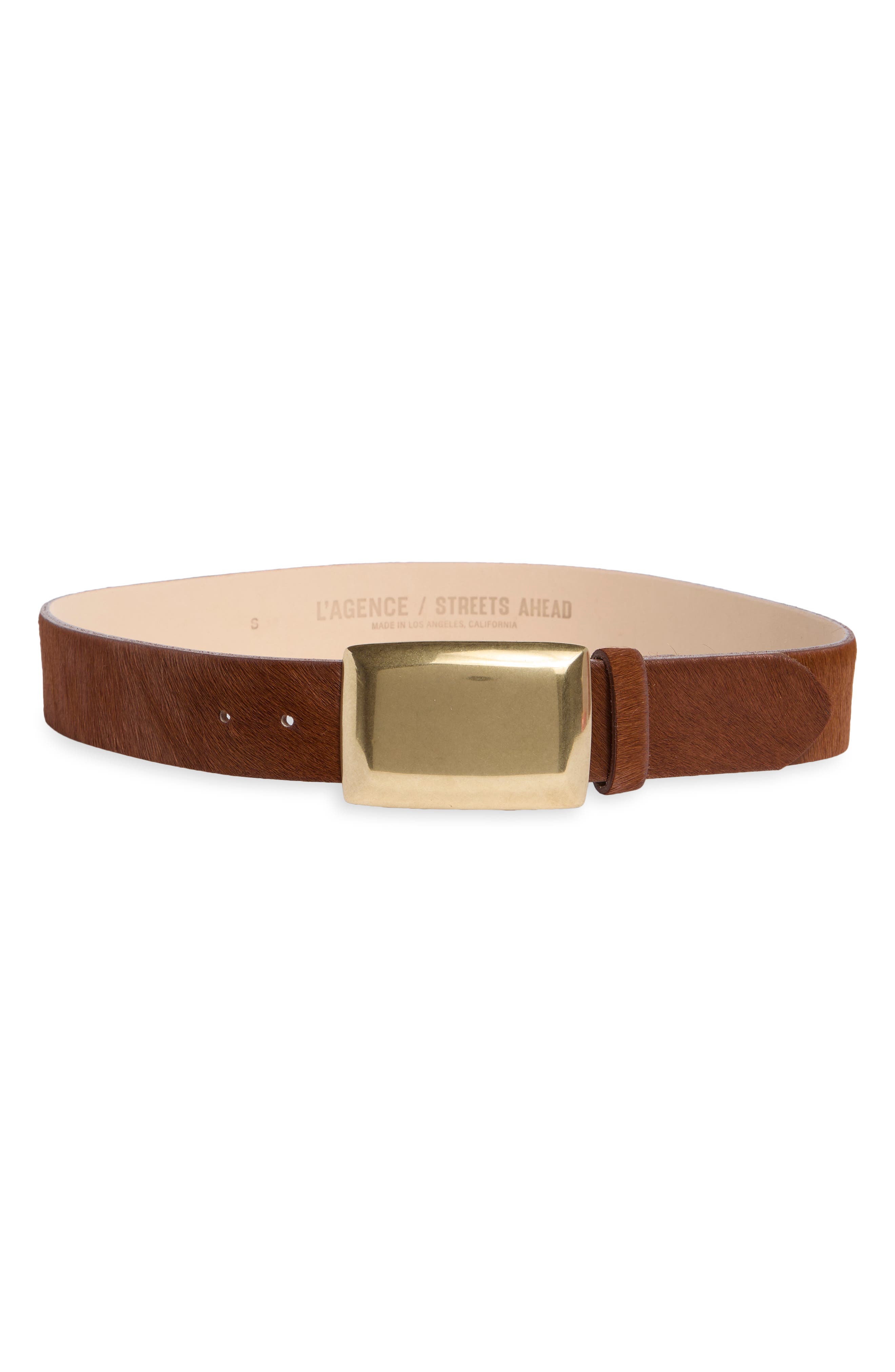 selected COGNAC CALFHAIR