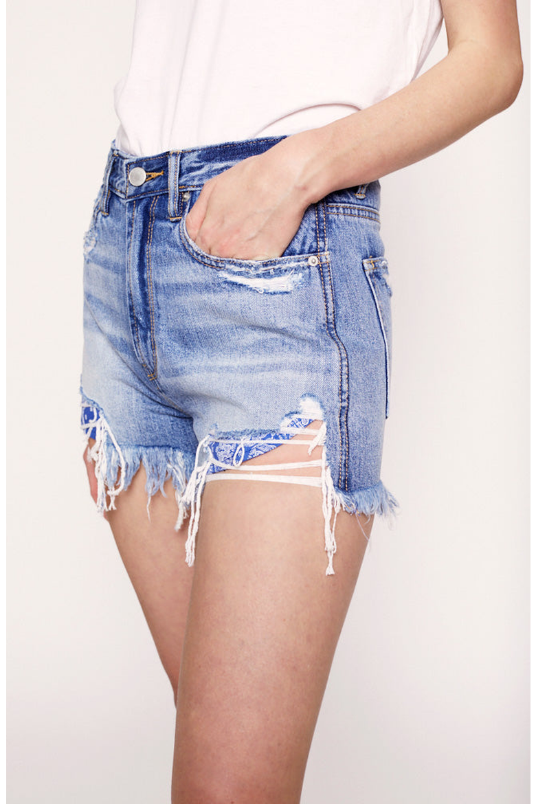 Wild and Free Short, Alternate, color, Medium Blue