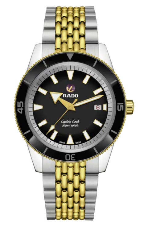 Captain Cook Automatic Bracelet Watch, 42mm