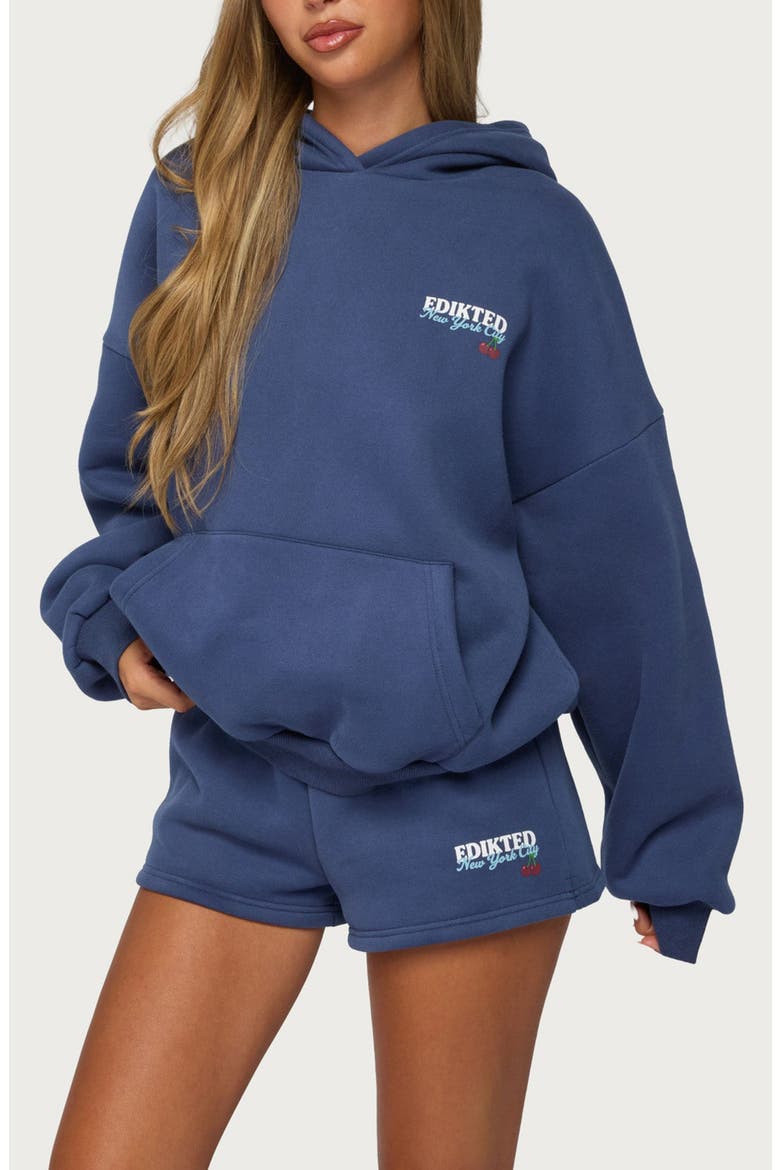New York Graphic Hoodie, Alternate, color, NAVY