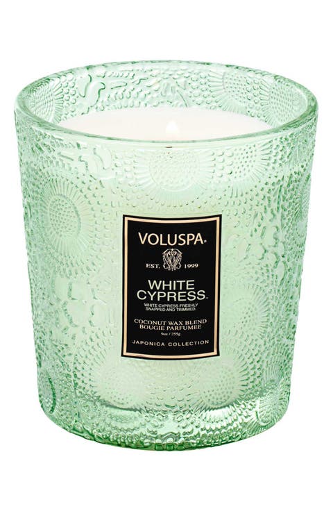 White Cypress Classic Candle