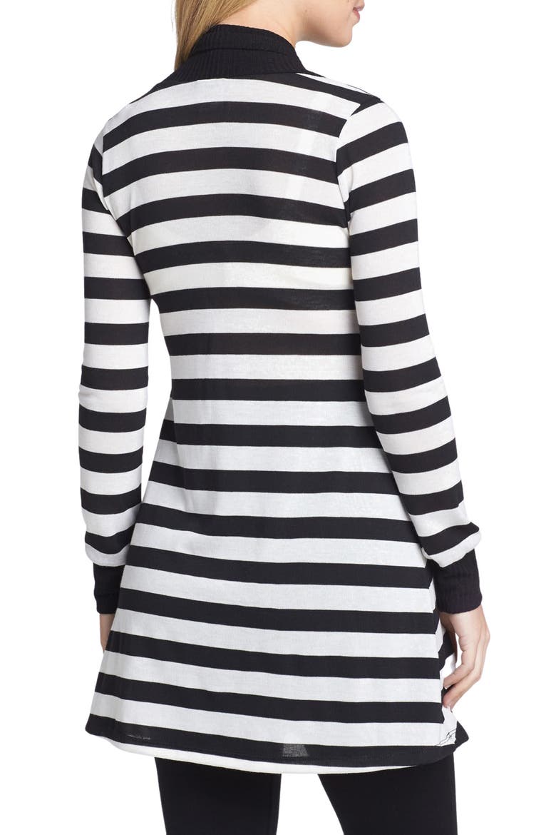 Tanya Maternity Tunic, Alternate, color, BLACK/ WHITE STRIPEDNU