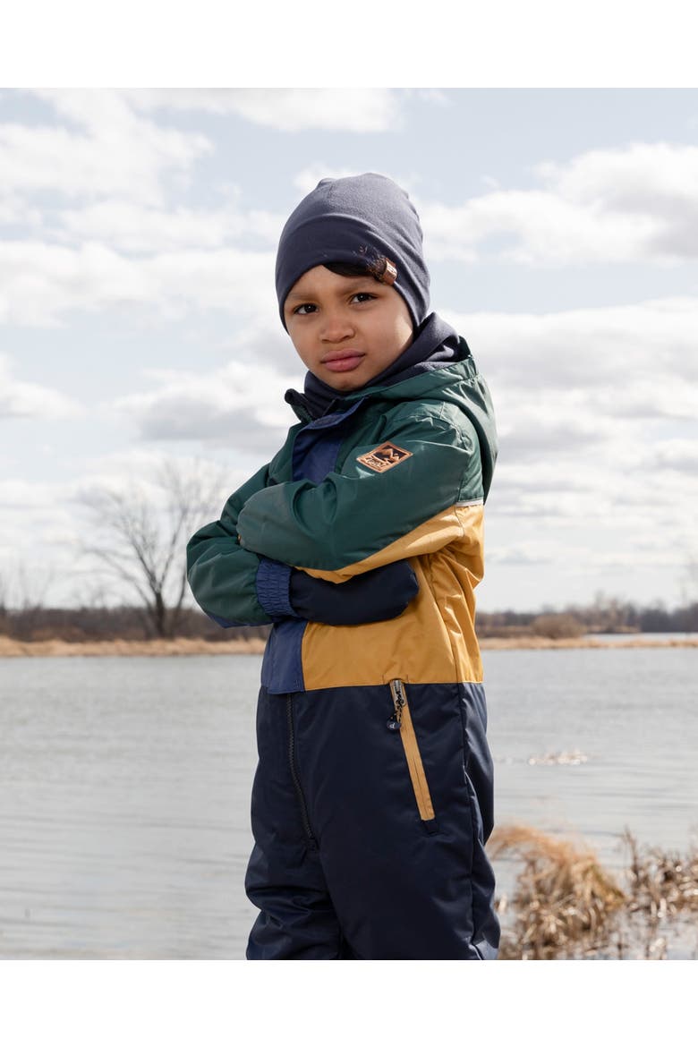 Gender Inclusive Stretch Jersey Beanie, Alternate, color, Navy Blue