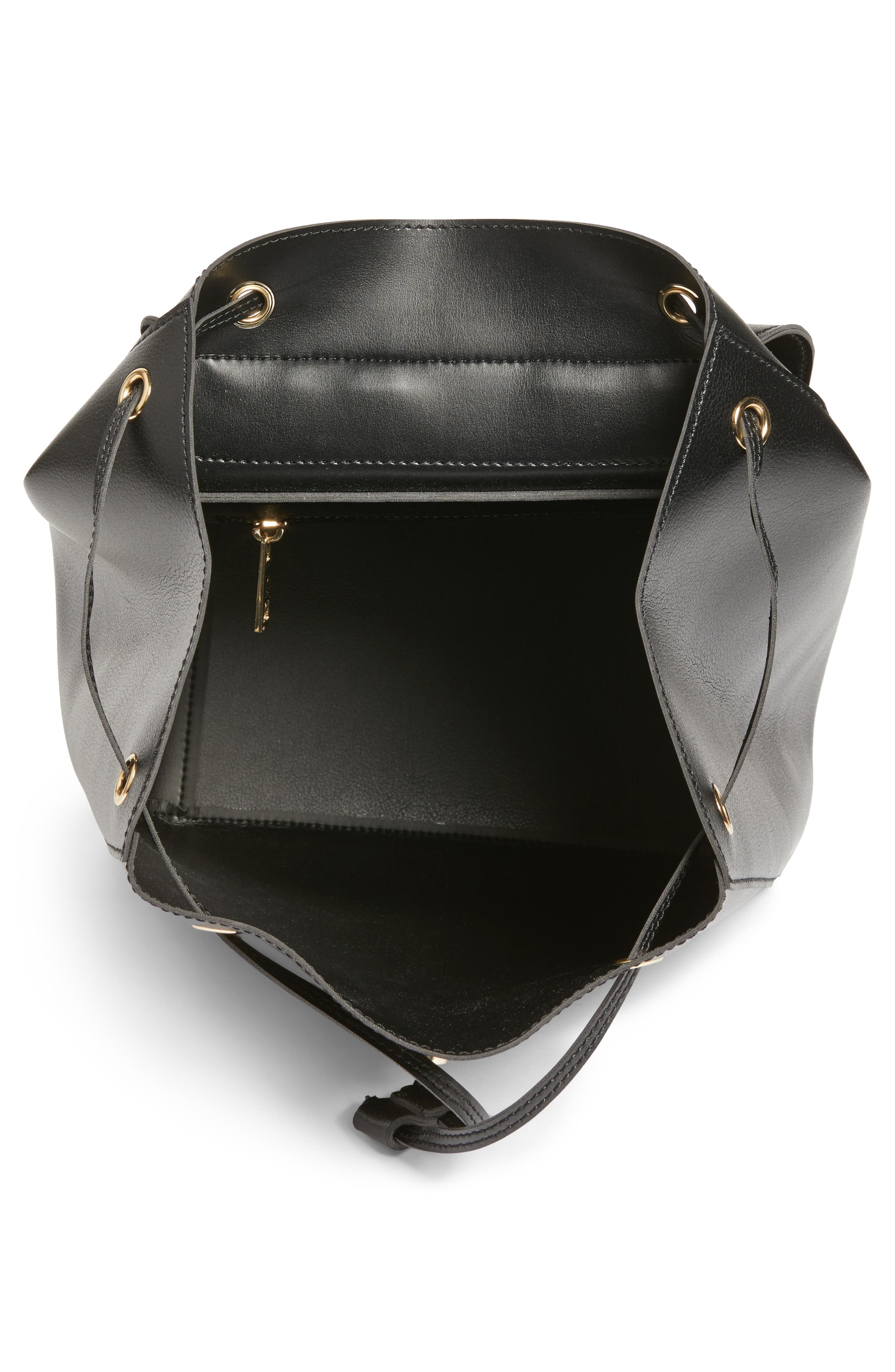 Sole Society Ivan Faux Leather Backpack, Alternate, color, 