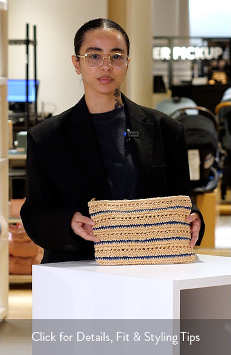 Raffia Pouch, sales video thumbnail