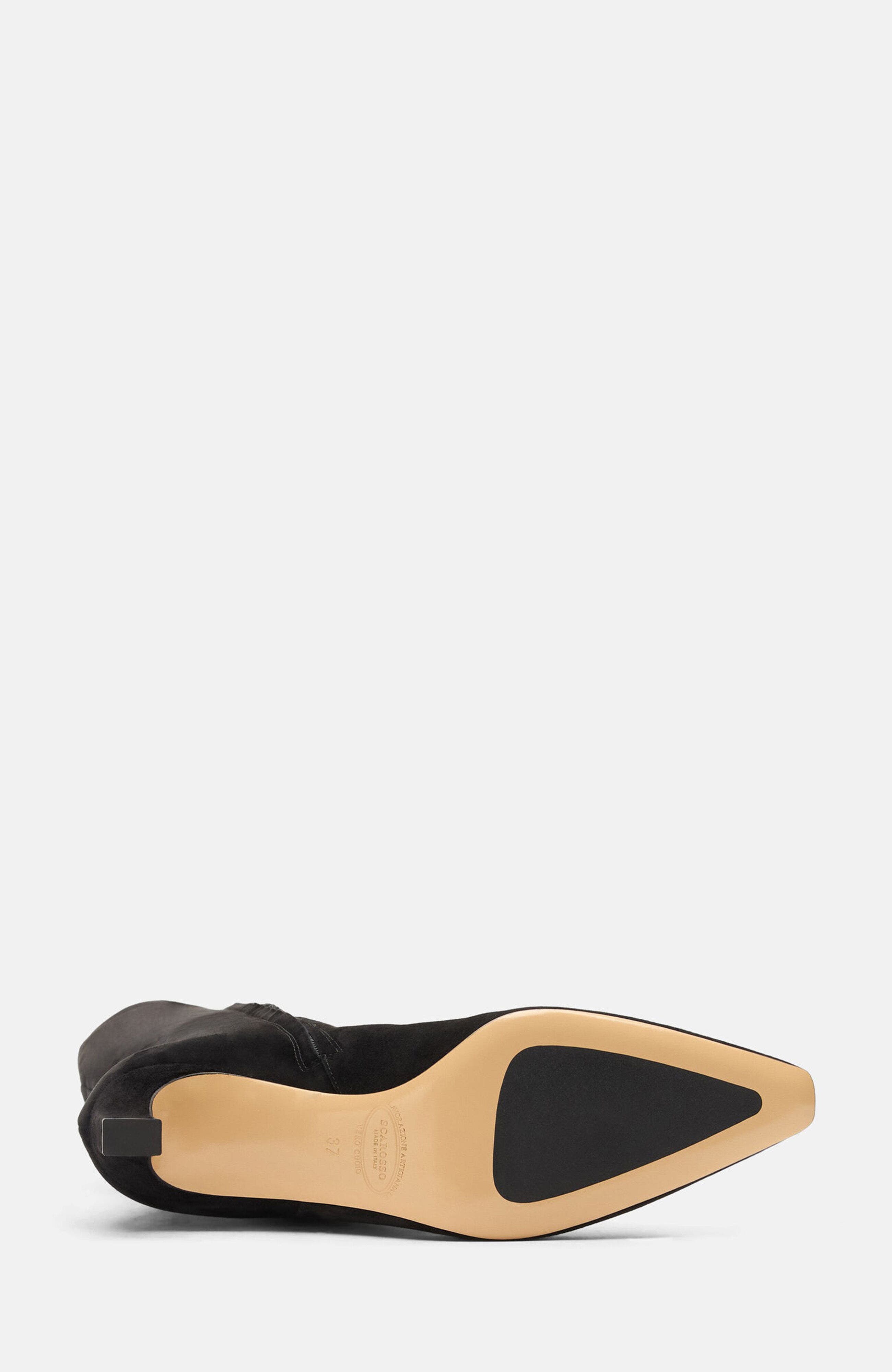 Kira Boots, Alternate, color, Black - Suede