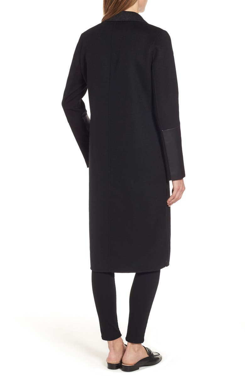 MICHAEL Michael Kors Double Face Wool Blend Duster, Alternate, color, 