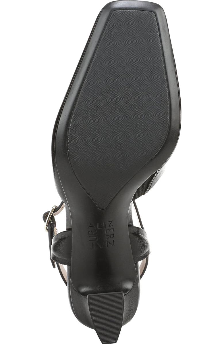 Naturalizer Frankie Ankle Strap Pump, Alternate, color, Black