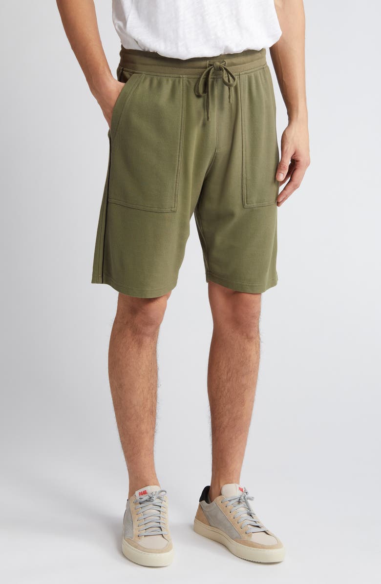 ATM Anthony Thomas Melillo Piqué Drawstring Shorts, Main, color, 