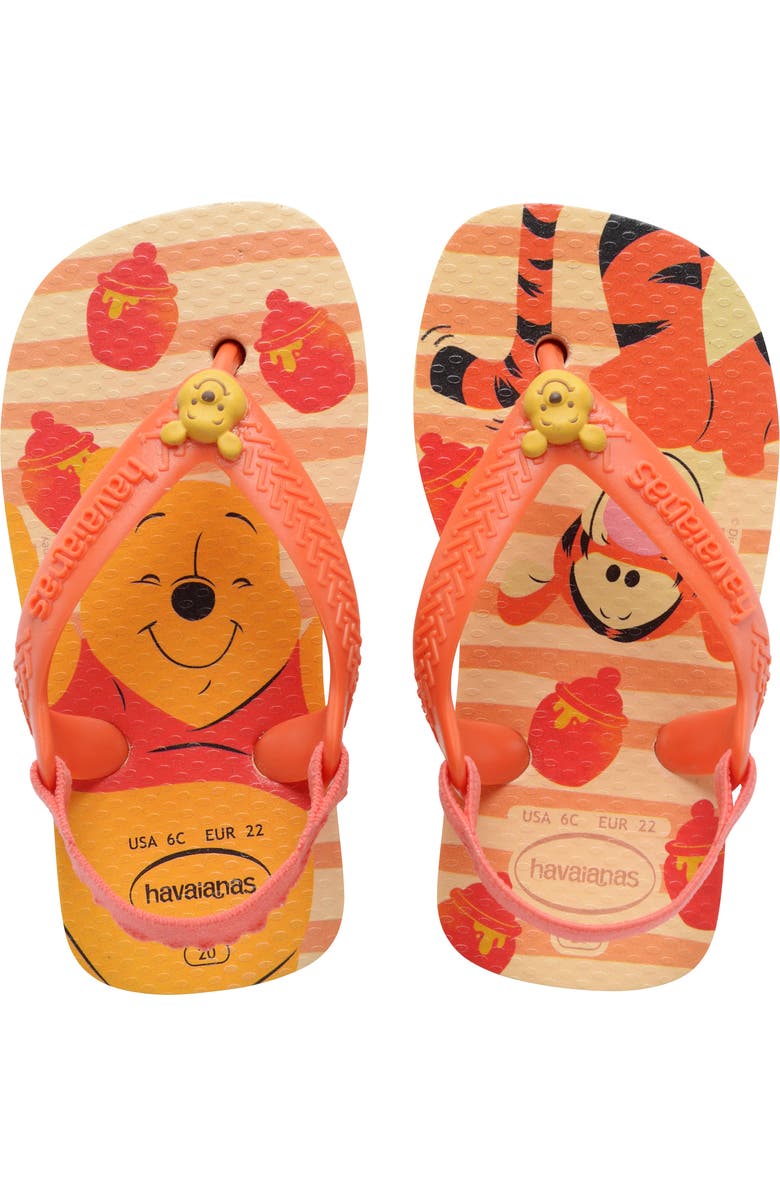 Havaianas Disney(R) Classics Flip Flop, Alternate, color, Buttercream