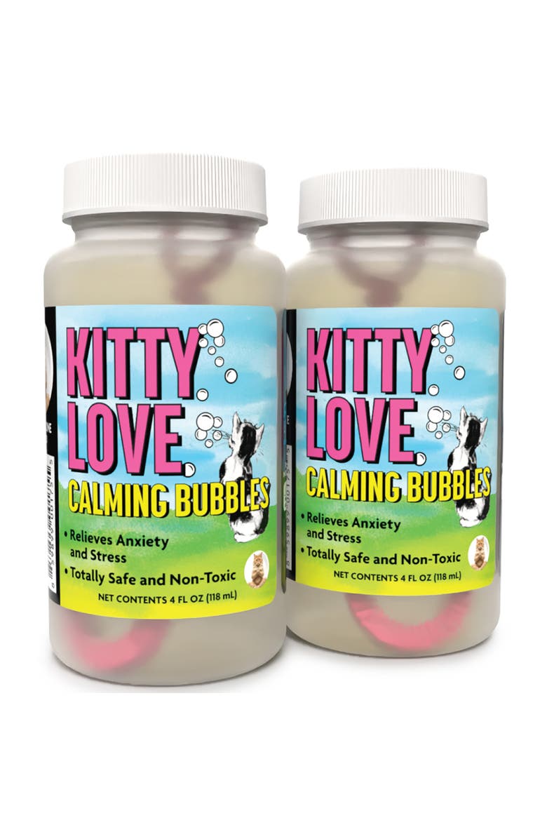 Atomic Bubbles Kitty Love Calming Bubbles, 2 Pack, Main, color, Multicolored