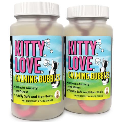 Kitty Love Calming Bubbles, 2 Pack
