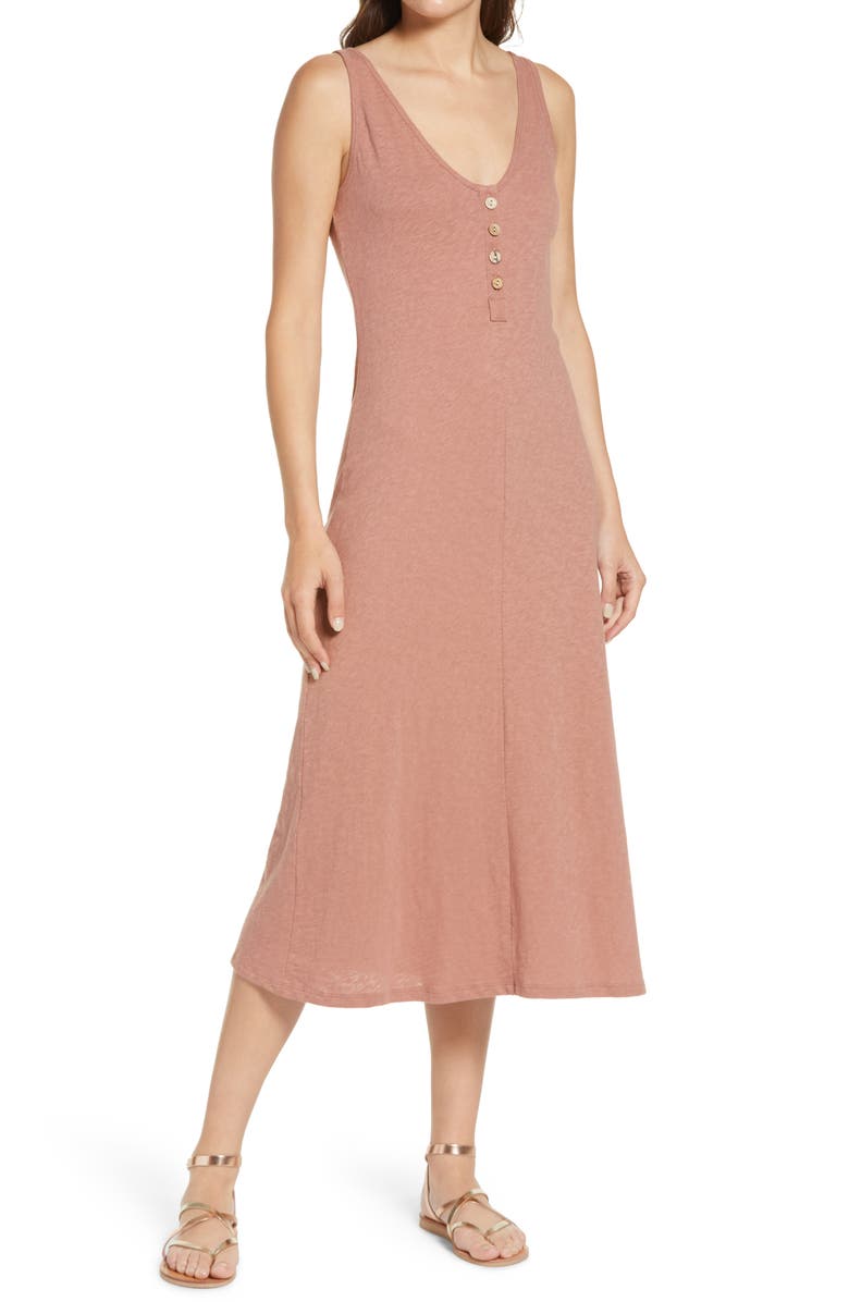 Faherty Cliffside Tank Dress, Main, color, 